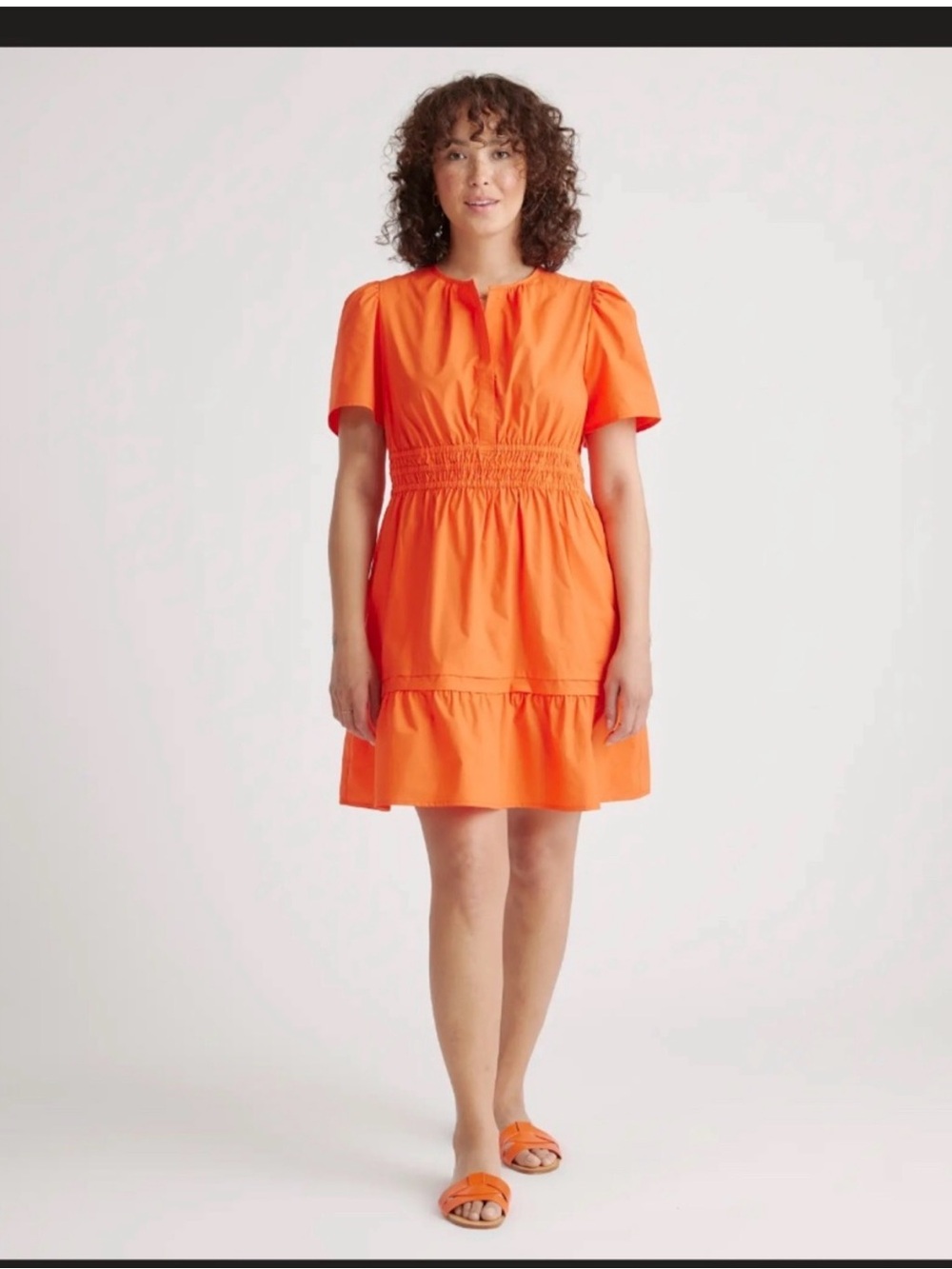 🍊NWT Quince Organic Cotton Dress